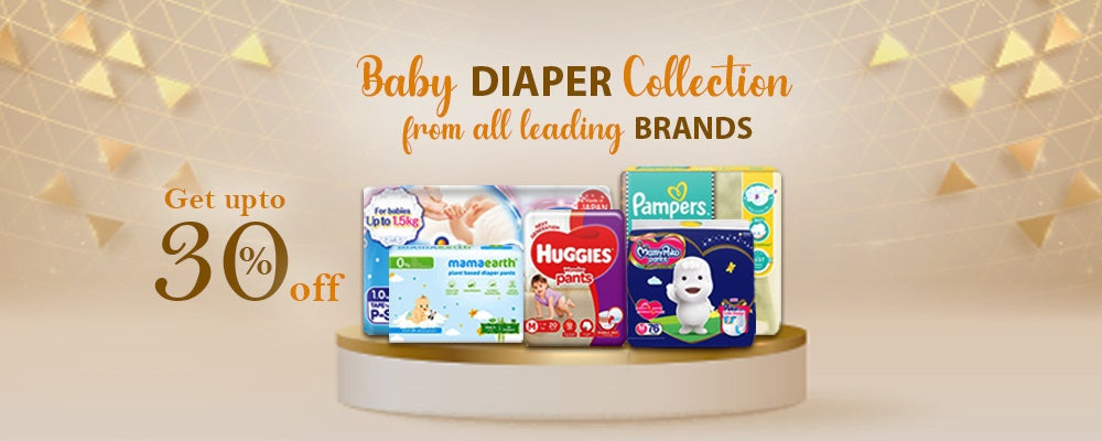 Buy Baby Diapers Online from top leading Brands Online in in India at uyyaala.com