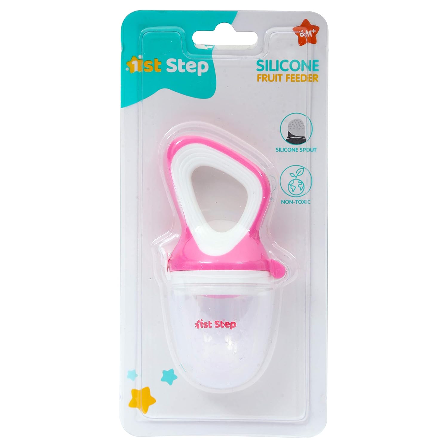 Buy 1st Step Silicone Fruit cum Food Feeder for Baby - Pink Online in India at uyyaala.com