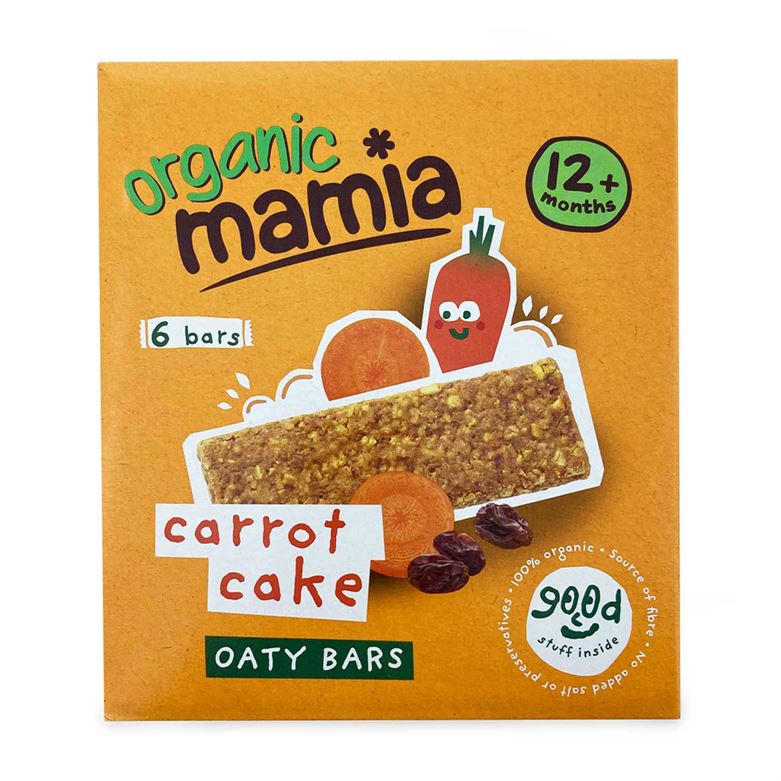 Buy Organic Mamia Carrot flavored Oaty Bars for Babies Online in India at uyyaala.com