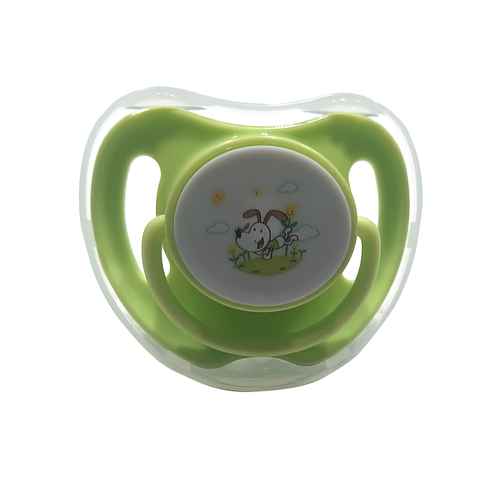 Mommas Baby Silicone Pacifier for Baby - Green