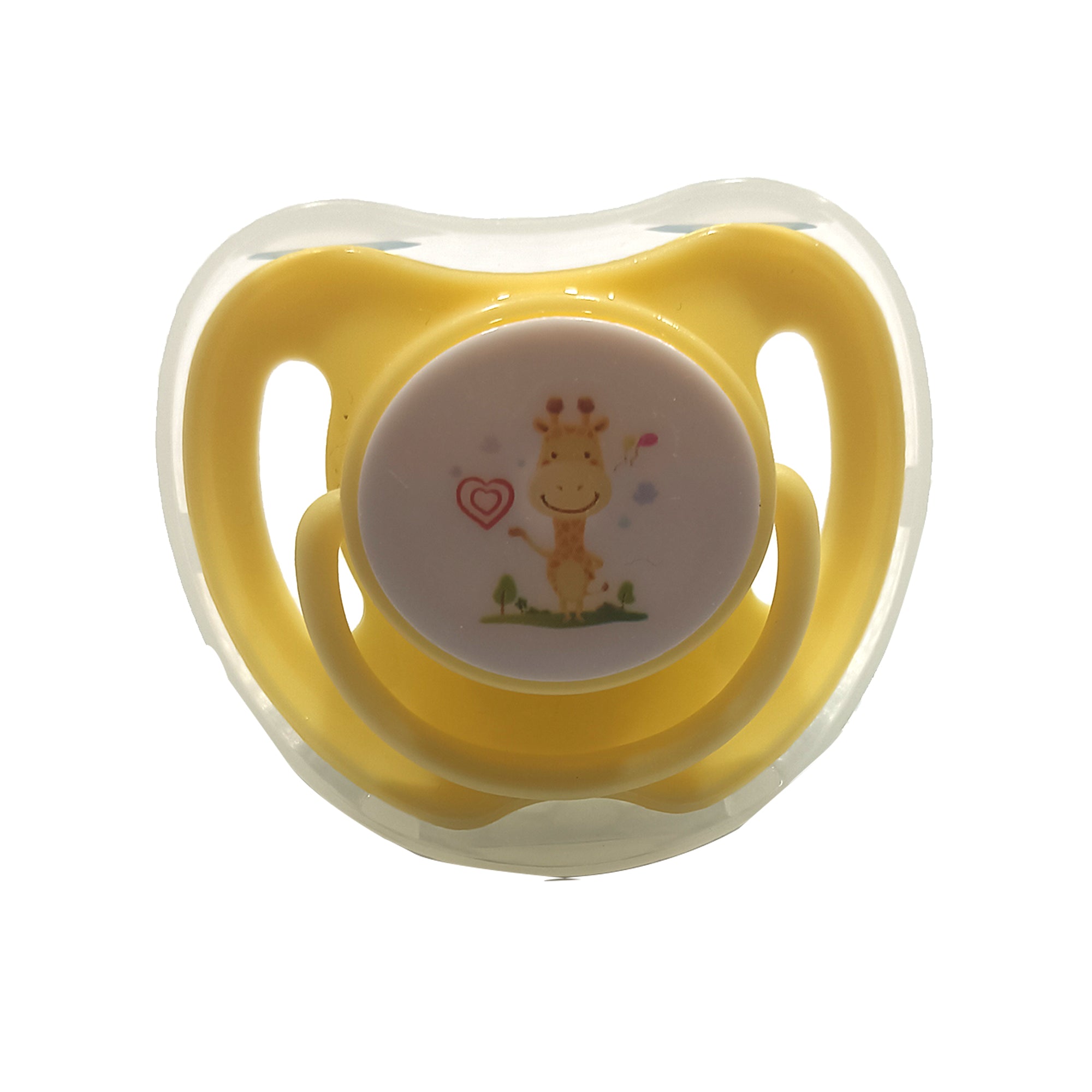 Mommas Baby Silicone Pacifier for Baby - Yellow