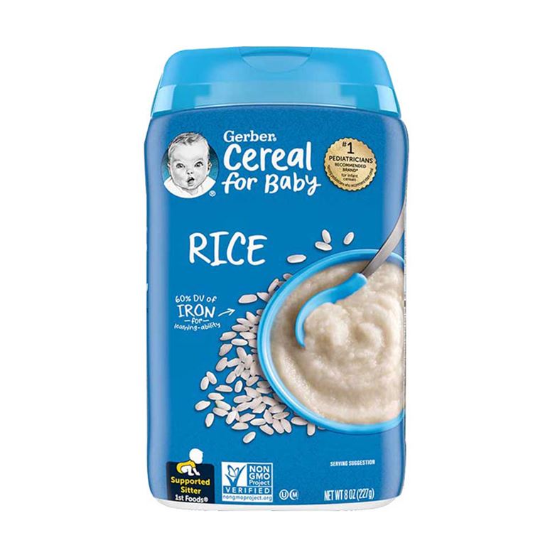 Buy Gerber Wholegrain Rice Cereals for Babies - 227gms (Imported Tub Pack) Online in India at uyyaala.com
