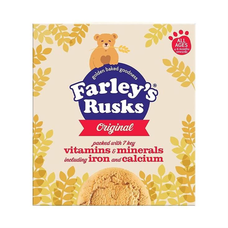 HEINZ Farley's Rusks, Original Flavour - 300gms, 6+months, 1pack