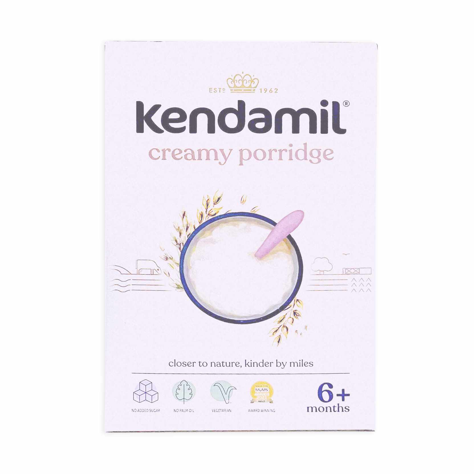 Kendamil Creamy Porridge for your Baby, 6-12months - 150g