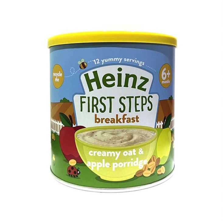 Heinz First Steps Creamy Oat & Apple Porridge For Babies - 240g 6m+