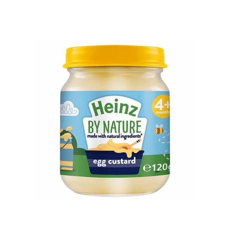 E:\Kidsfud.com\Heinz\Heinz Natural Egg Custard for Babies - 4+Months, 120gms