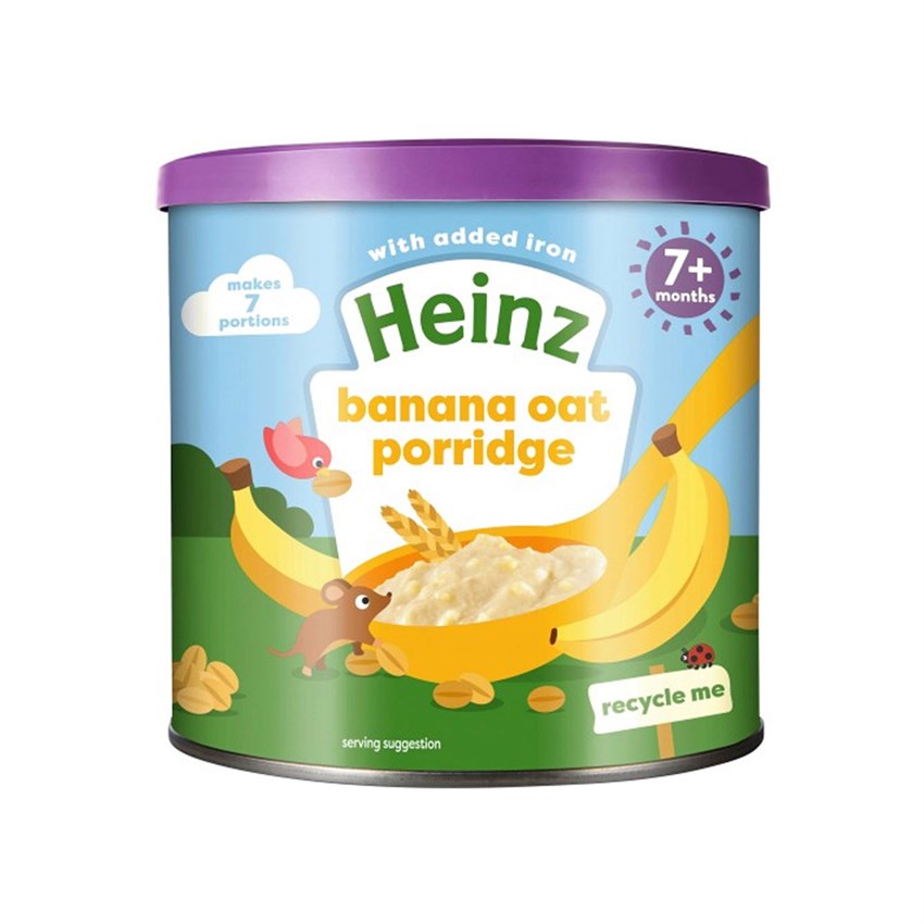 Buy Heinz Porridge Cereal for Baby with Oats & Banana - 240gms Online in India at uyyaala.com