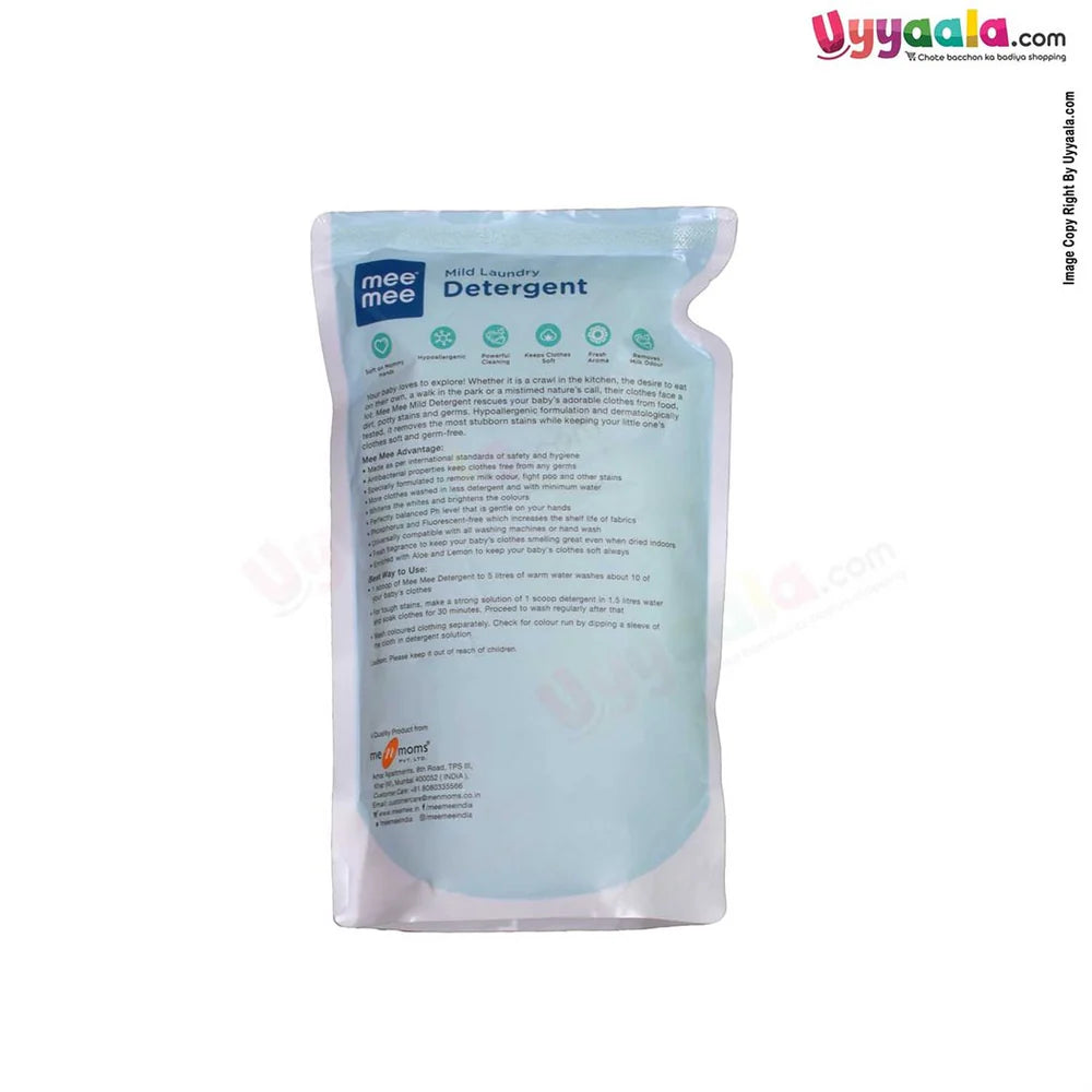 Buy Mee Mee Mild Laundry Detergent for Baby Clothes - 500ml Online in India at uyyaala.com