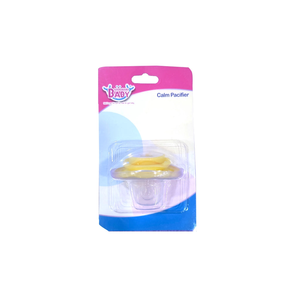 Buy Mommas Baby soft Silicone Pacifier for Baby - Yellow Online in India at uyyaala.com