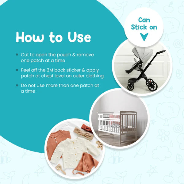 Buy Mother Sparsh Natural Vapour Patches for Small Children - 5 Patches Online in India at uyyaala.com