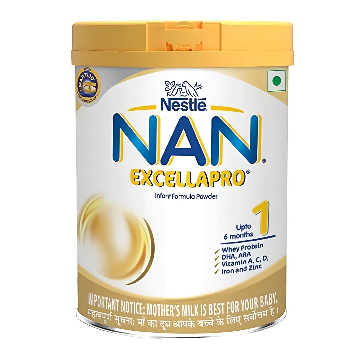 Buy Nestle NAN Excellapro Infant Baby Milk Formula, Stage 1 - 400gms Online in India at uyyaala.com