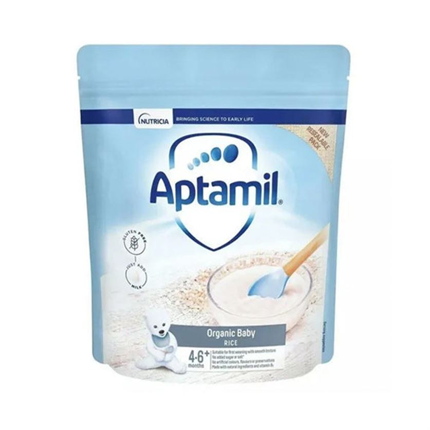 Nutricia Aptamil Organic Rice For Babies - 100gms, 4-6months