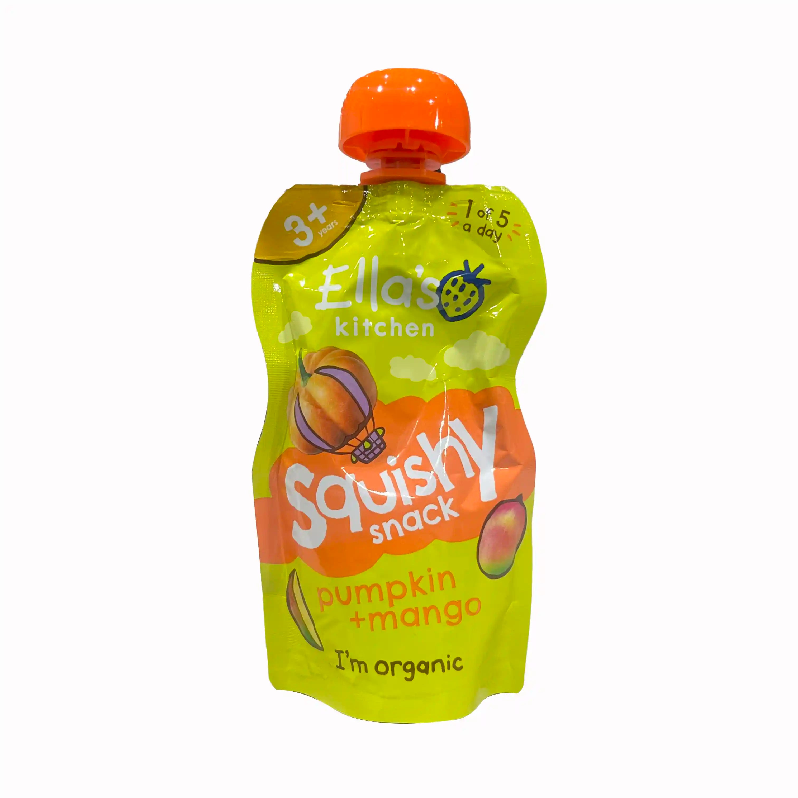 Buy Ella's Kitchen Organic Squishy Snack with Pumpkin & Mango for Children Online in India at uyyaala.com