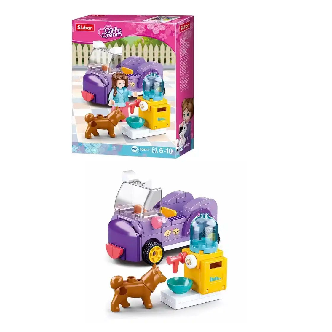 Buy Sluban Town Girls Dream Building Blocks for Children - (91pieces) Online in India at uyyaala.com