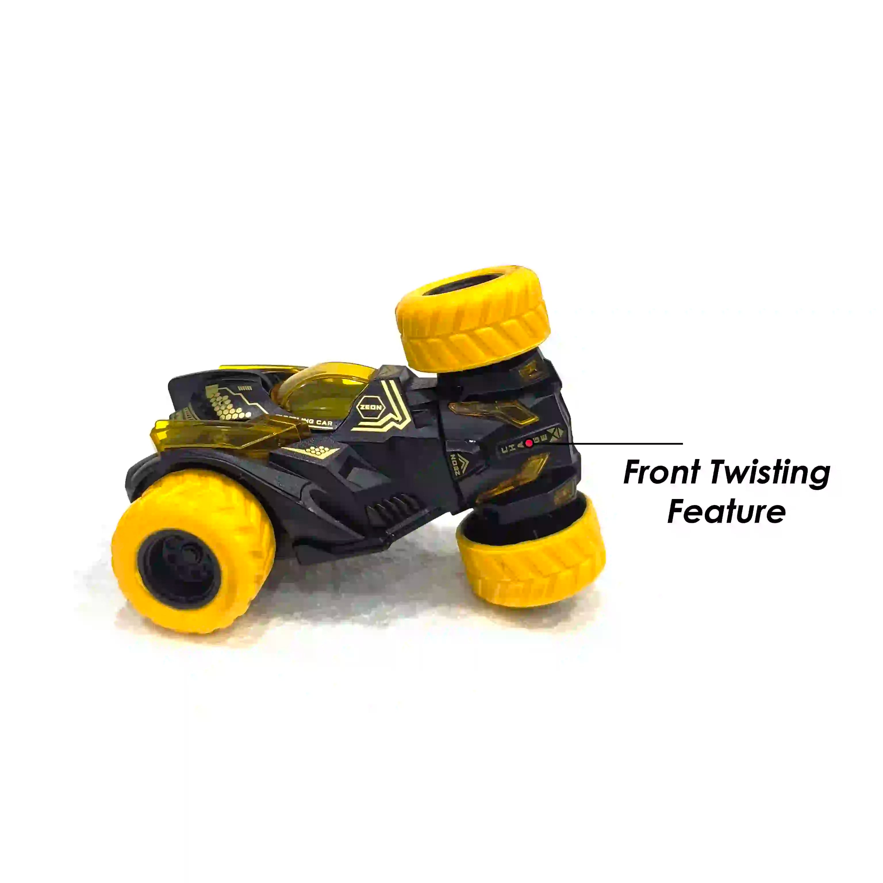Buy Stunt Car Toy for Kids - Yellow & Red Online in India at uyyaala.com