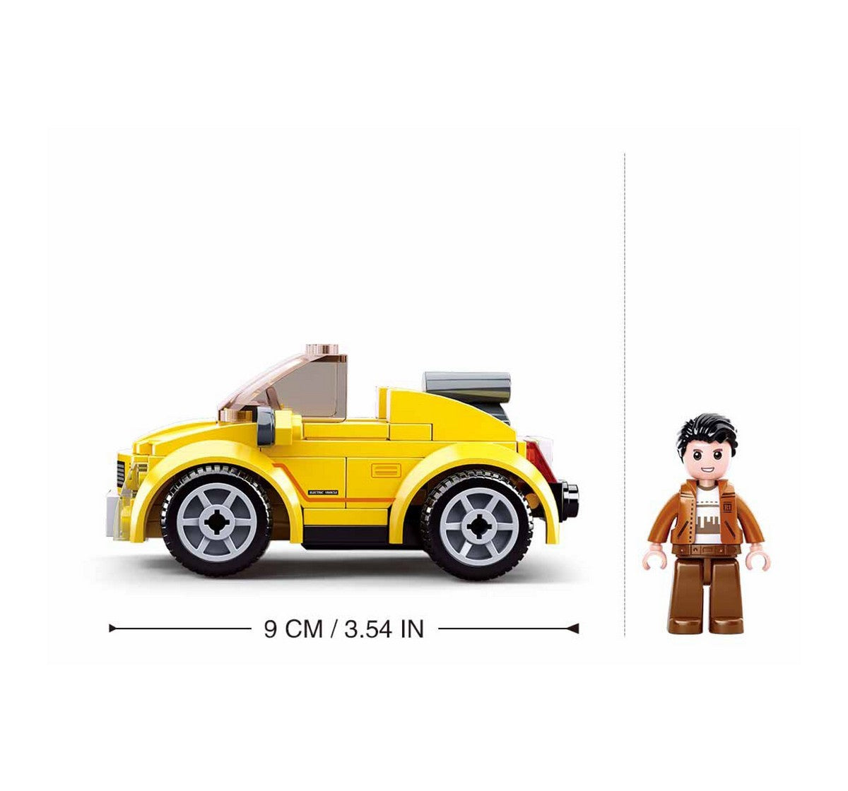 Sluban Town Car Building Blocks for Children Toy - (85pieces)