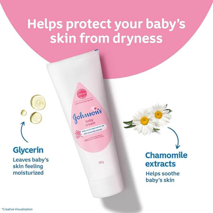 Johnson's Baby Cream with Chamomile extracts