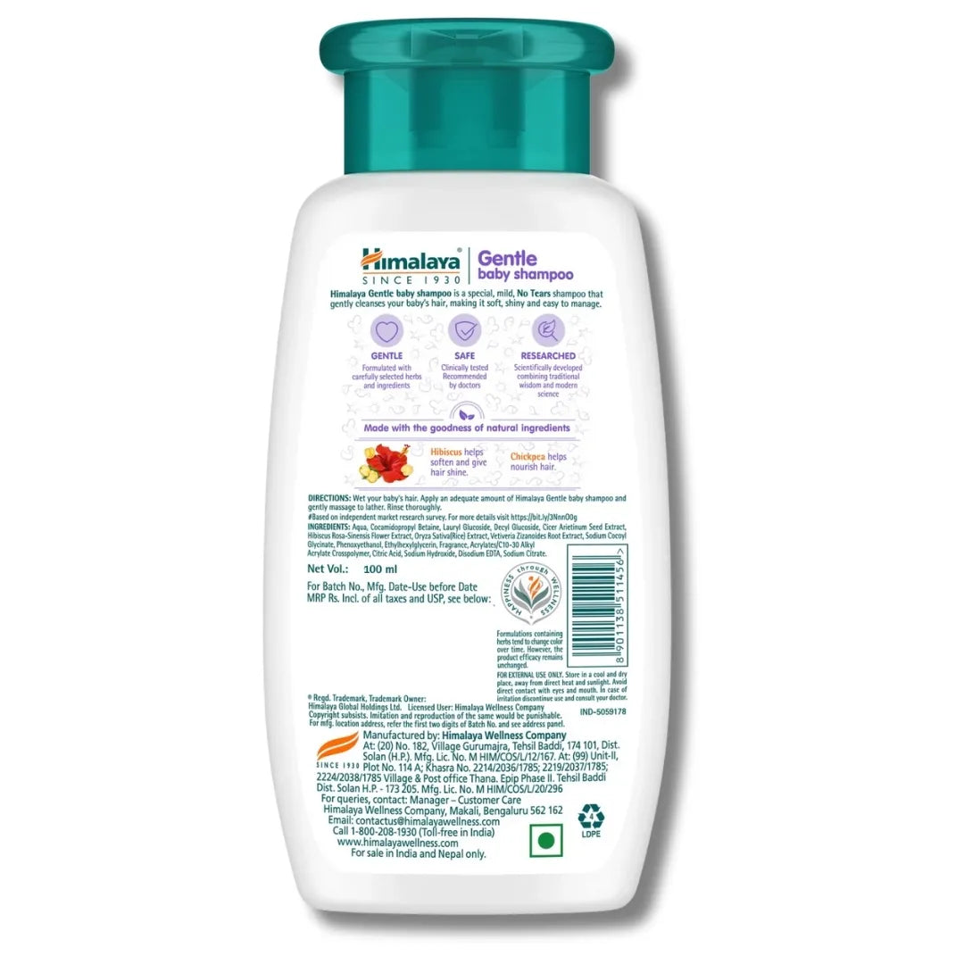 Buy Himalaya Gentle Shampoo for Baby with Hibiscus extracts online in India at uyyaala.com