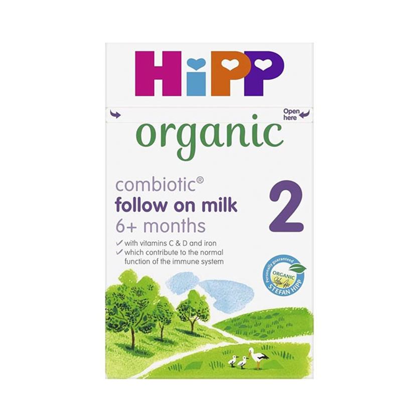 Hipp Organic Combiotic Follow On Baby Milk Formula, Stage 2 - 800gms, 6+m