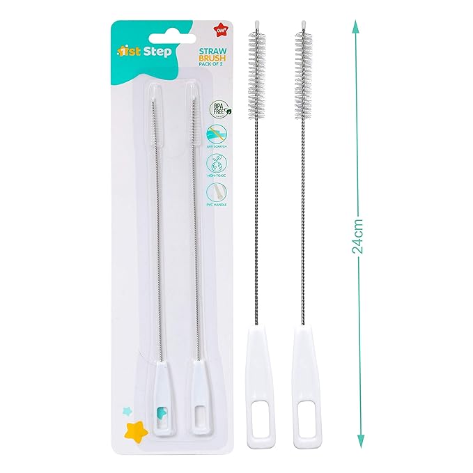 Buy 1st Step Baby Milk Bottle Straw cleaning Brush - White Online in India at uyyaala.com