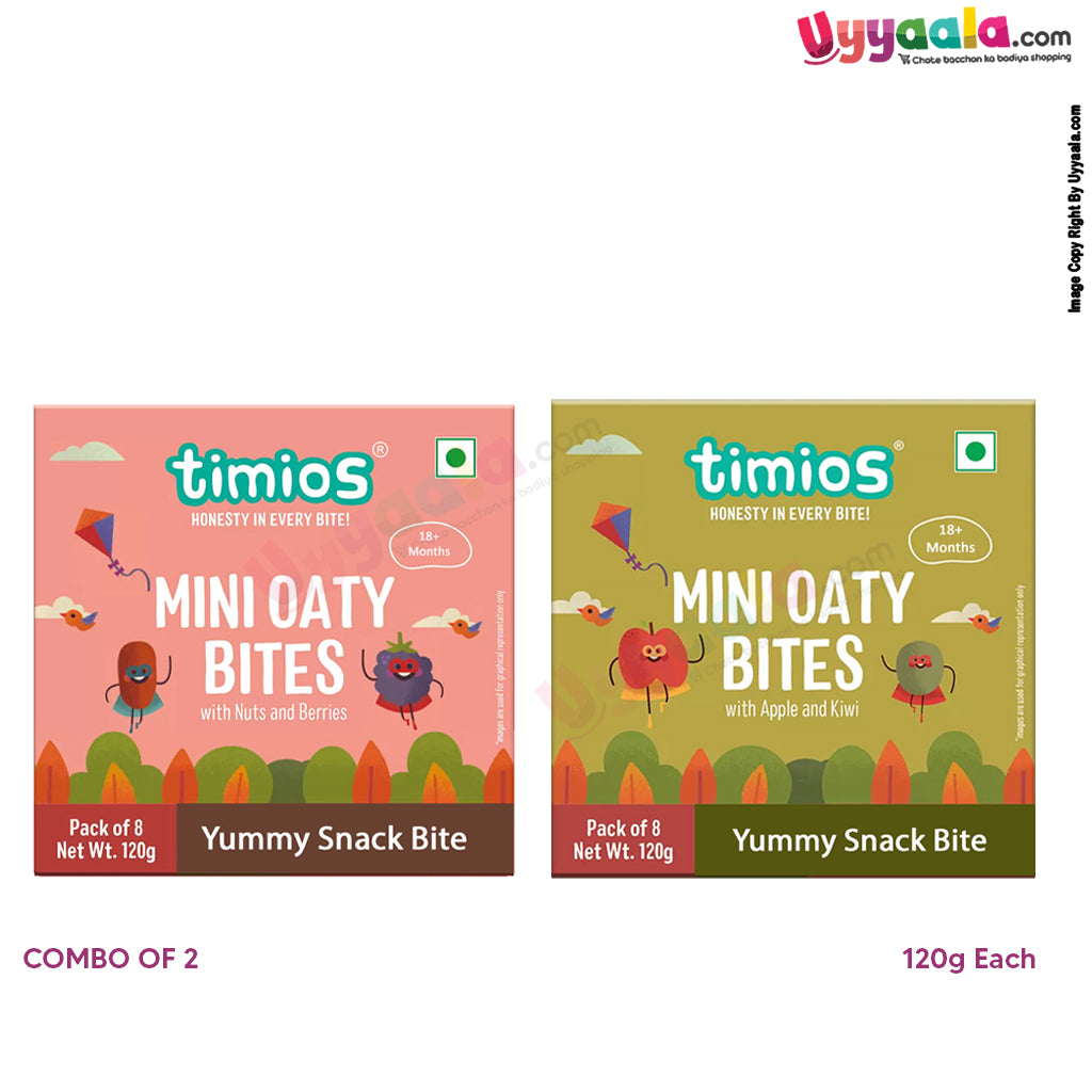 Mini Oaty Bites Finger Food Combo for Toddlers