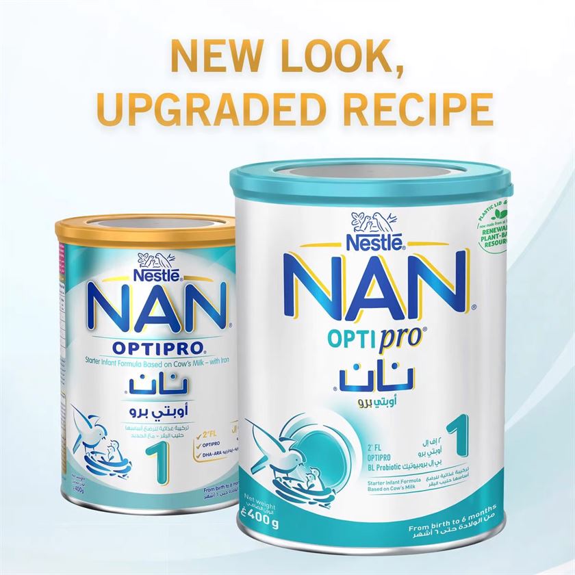 NESTLE Nan Optipro Starter Infant Formula Stage 1 - 400g, 0-6m