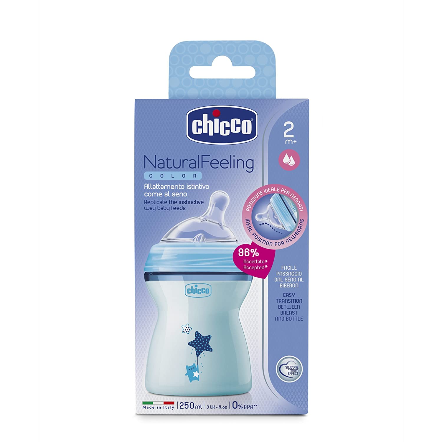 CHICCO Feeding bottle Wide neck Natural feeding