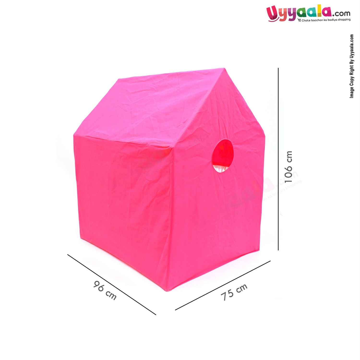 CUDDLES Queen Palace Tent Water Proof with Removable Pipe Tent House for Kids 3+Y Age