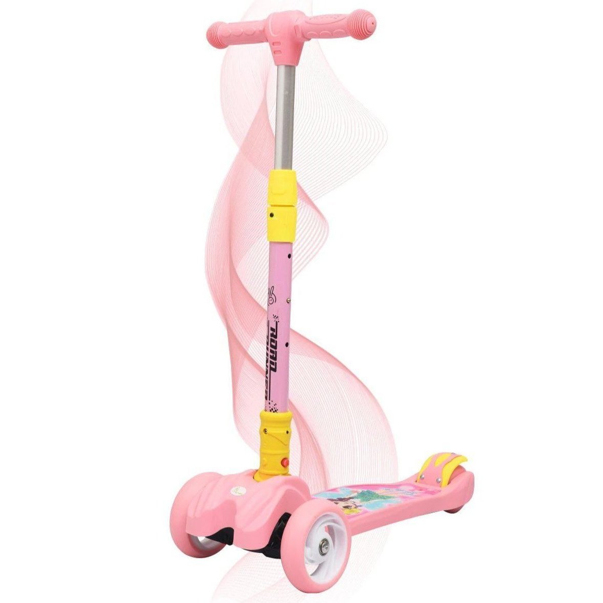 Buy R for Rabbit Road Runner Kid's Skating Scooter with height adjustment - Pink, 3years & above Online in India at uyyaala.com