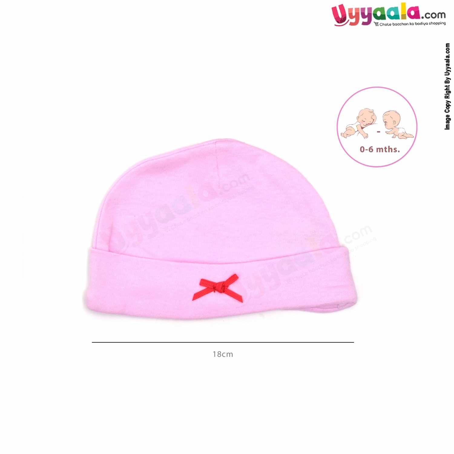 HUDSON BABY 5 Piece Caps Sets Mittens with Multi Print, 0-6m Age- Multi Color