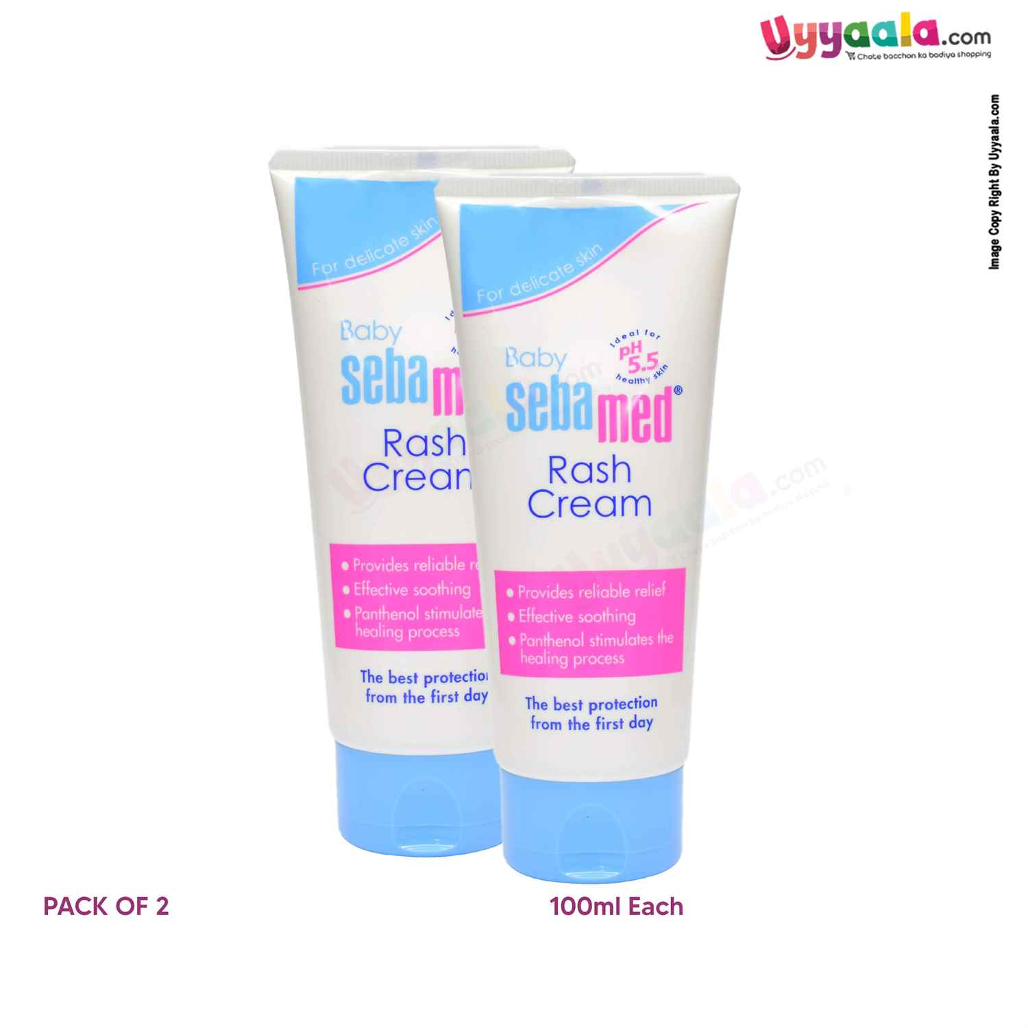 Sebamed Baby Rash Cream - 100 ml ( Pack of 2 )