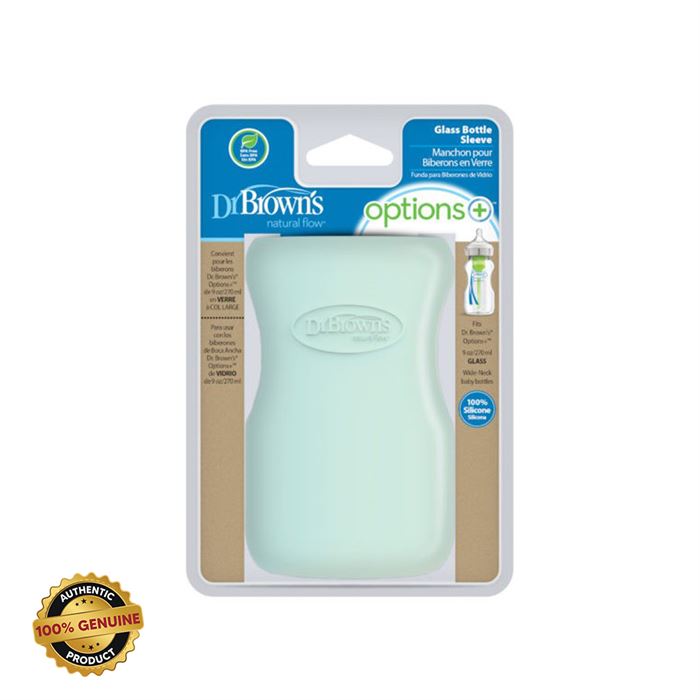 Silicone sleeve for baby glass feeding bottle, 270ml