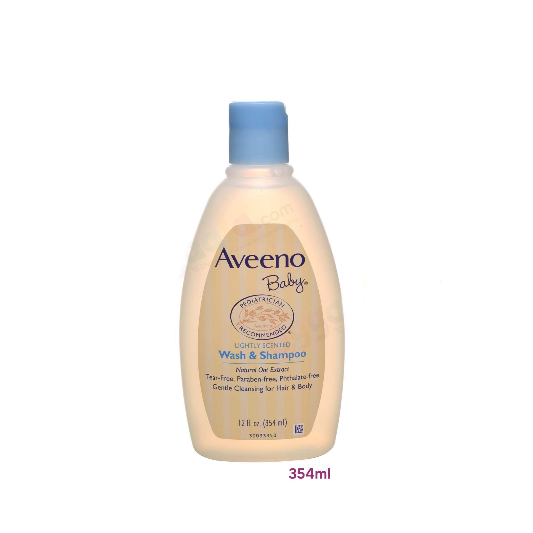 AVEENO BABY Wash & shampoo, natural oat extract - lightly scented ,354 ml