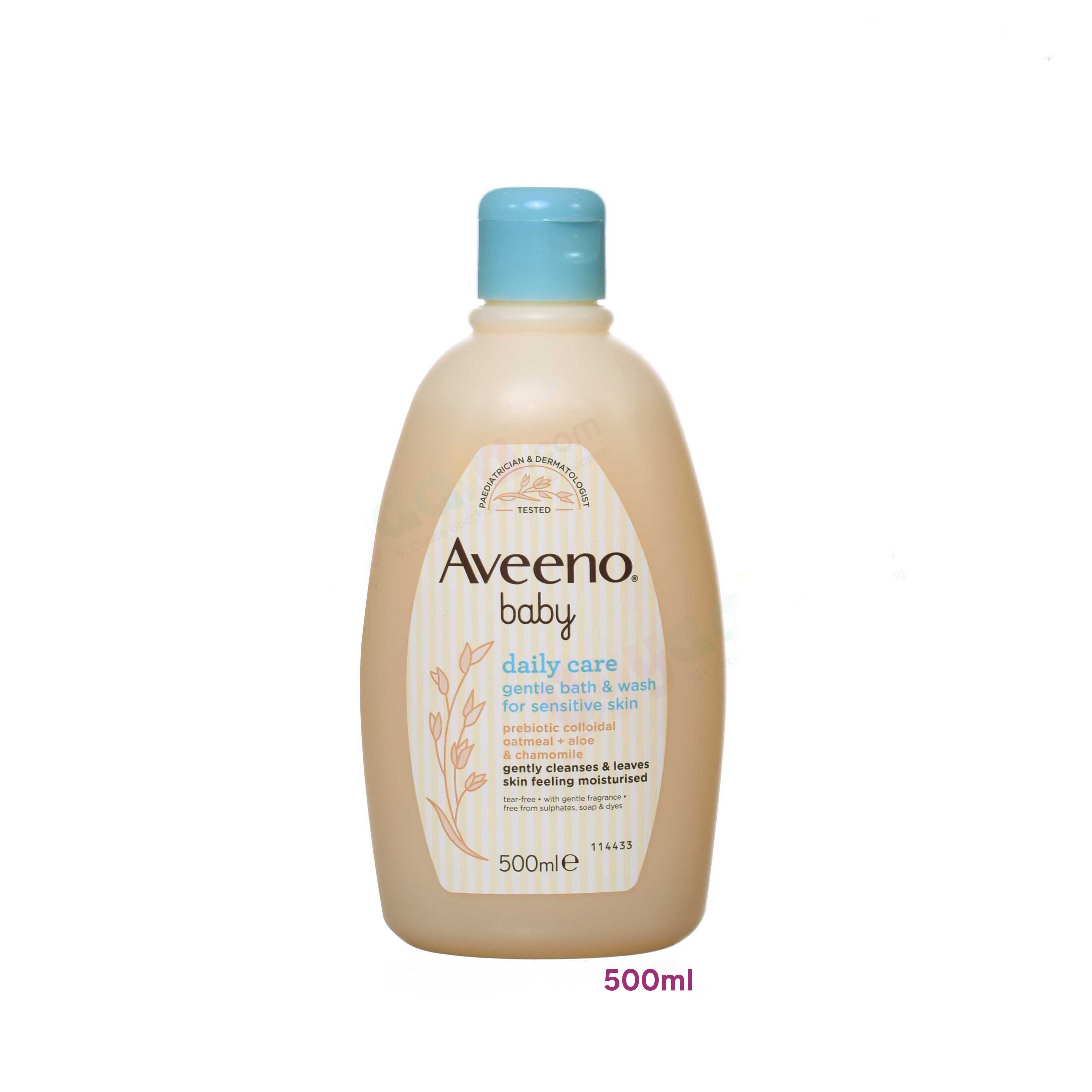 AVEENO BABY Daily care gentle bath & wash for sensitive skin 500ml