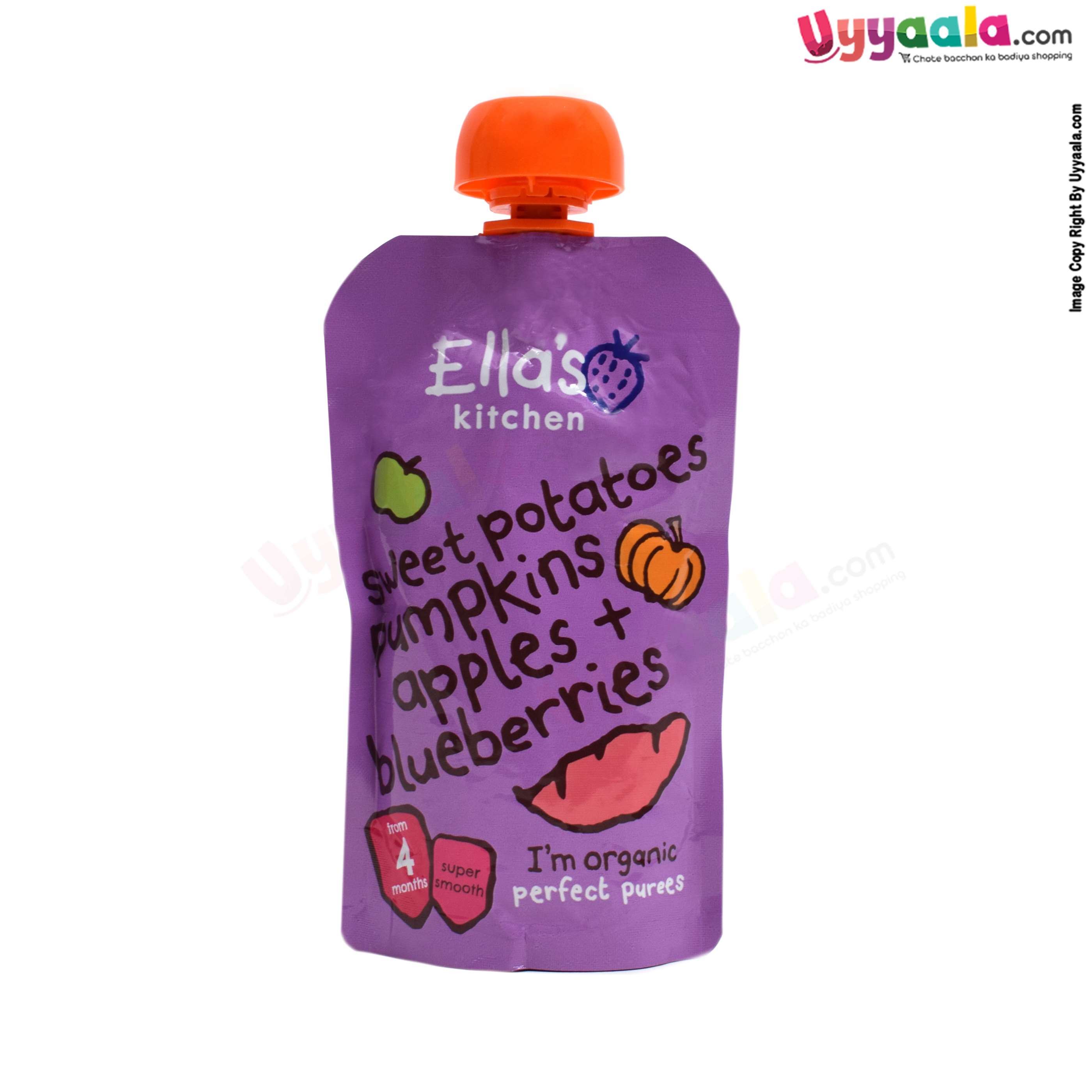 Ella's Kitchen Organic Baby Puree with Sweet Potatoes, Pumpkins