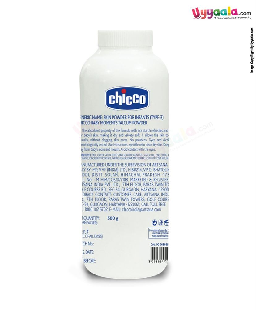 CHICCO Talcum Powder