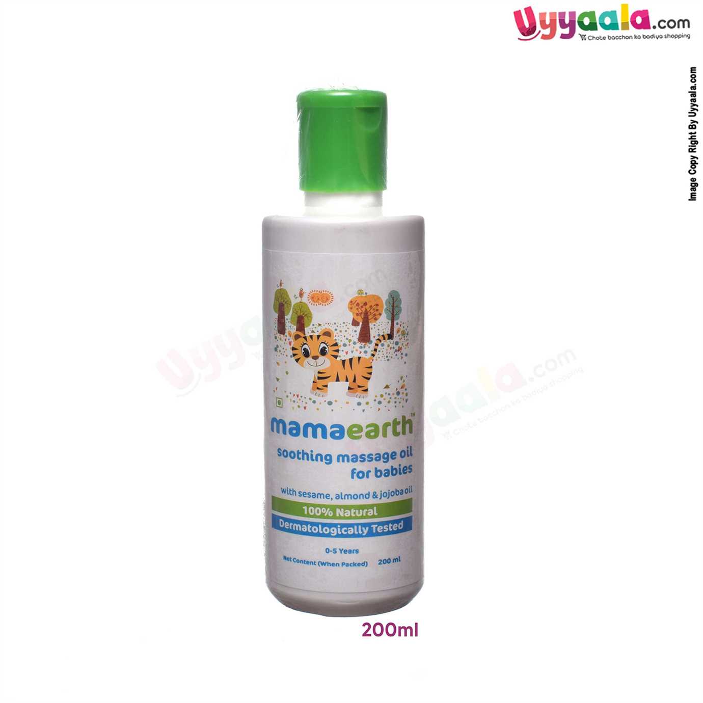 mamaearth Soothing Massage Oil For Babies