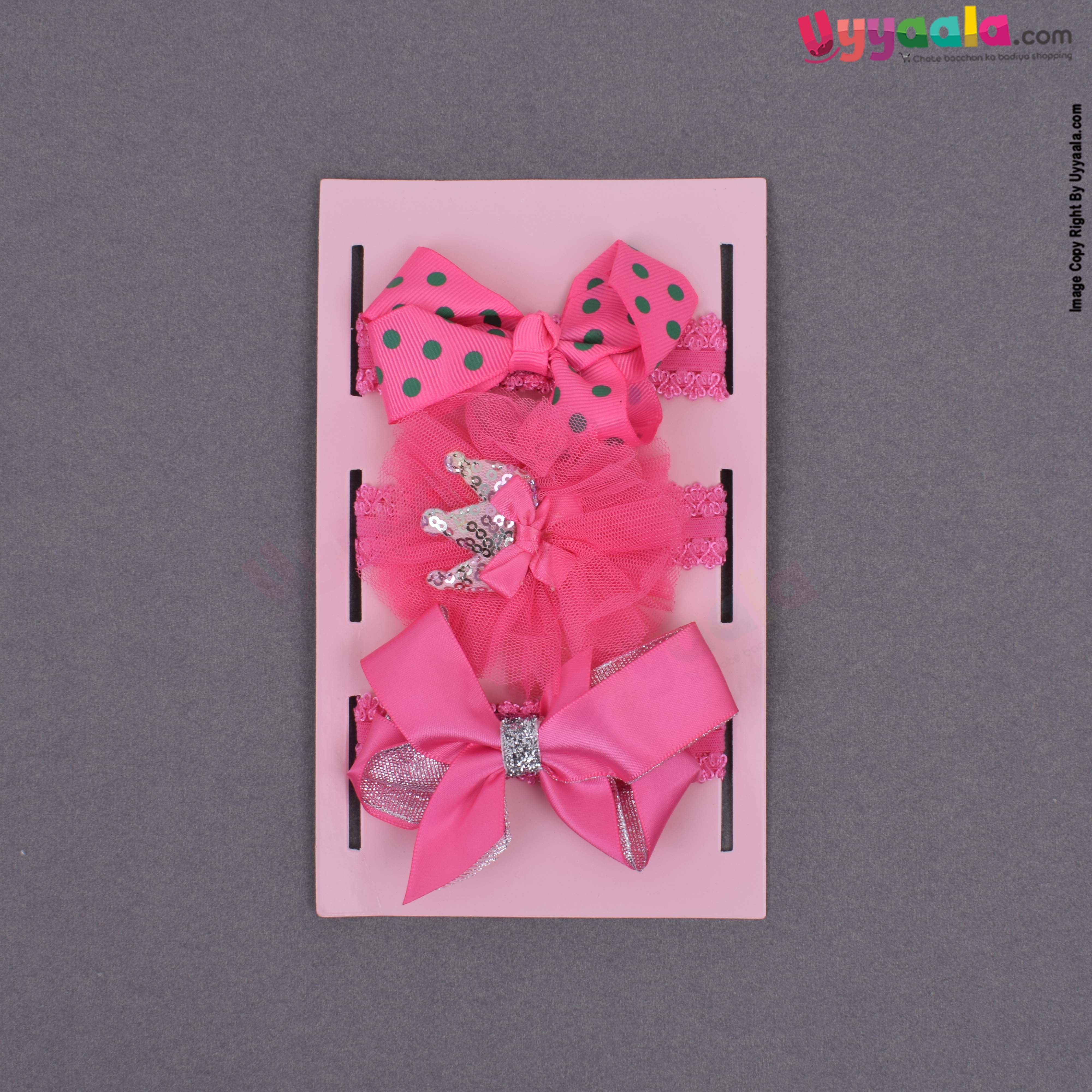 Beautiful hair band set for baby girls