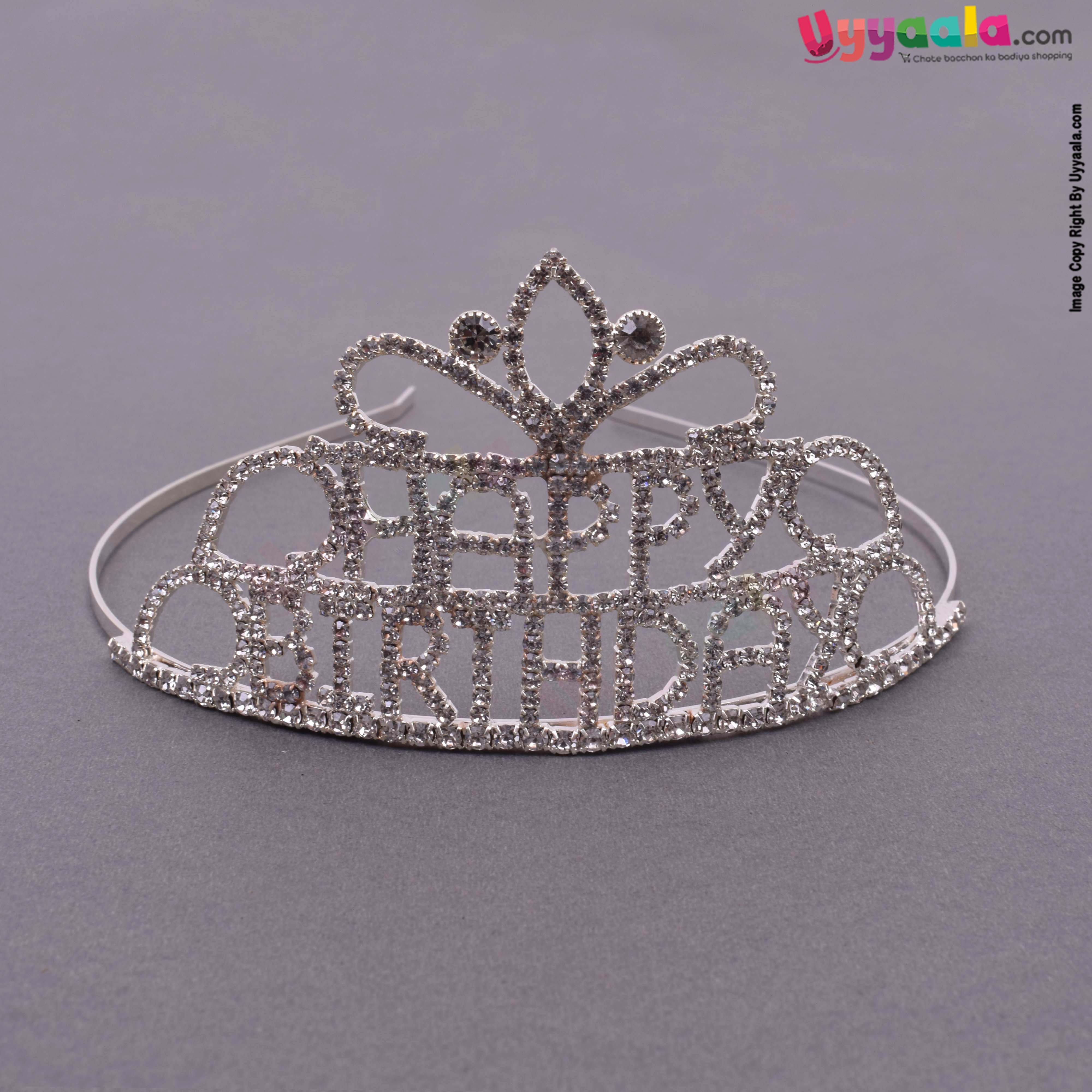 Fancy metal hair band crown for kids
