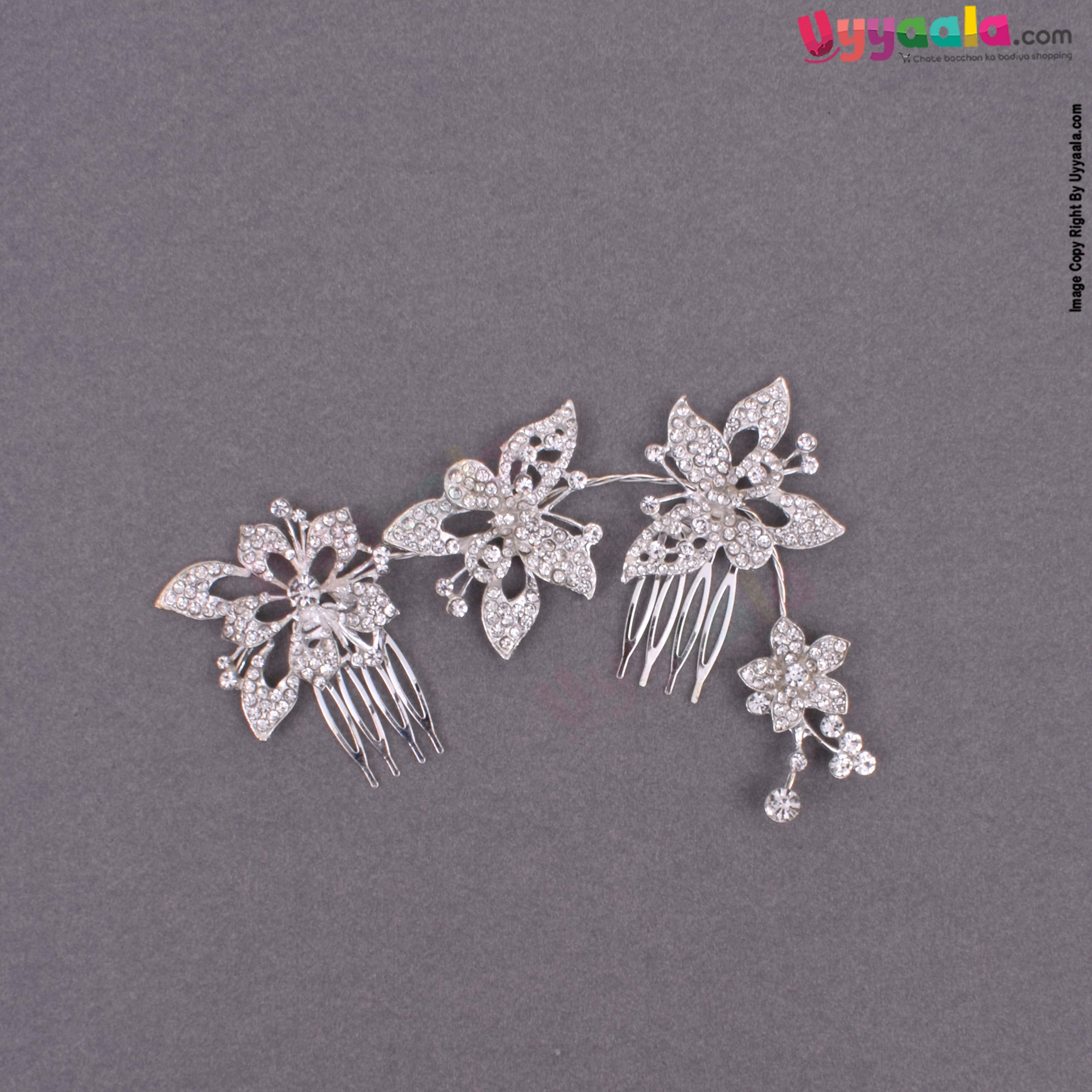 jwellery party wear metal hair pin for kids