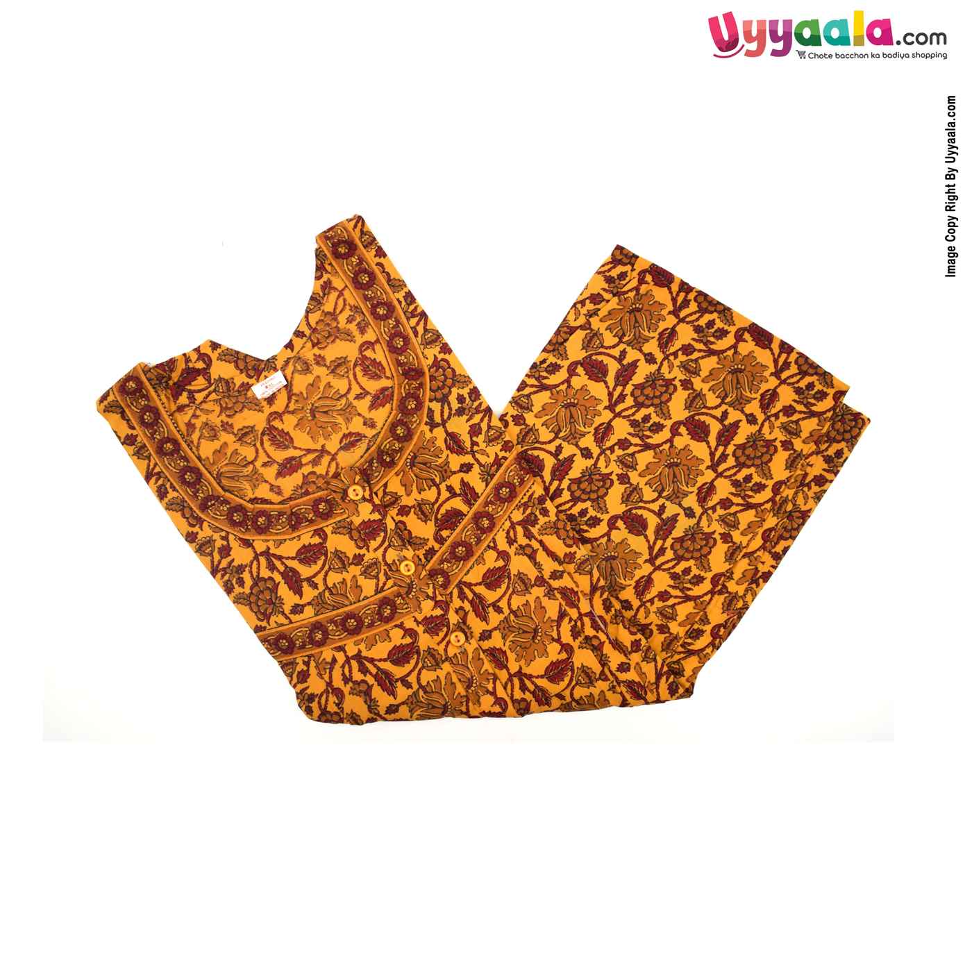 Feeding Nighty Pure Cotton (XL) - Brown