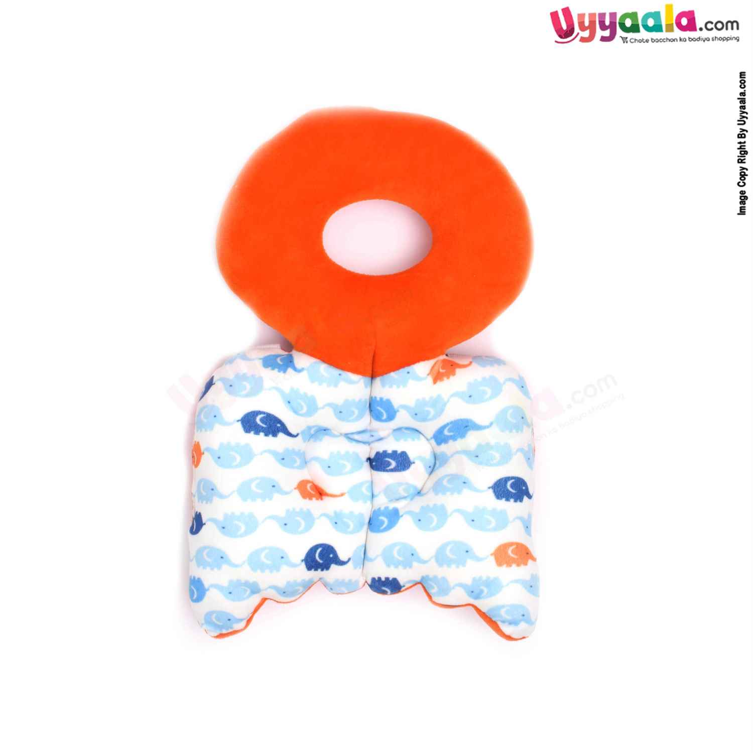 Baby Head Protector with Pillow with Adjustable Straps & Velvet Material