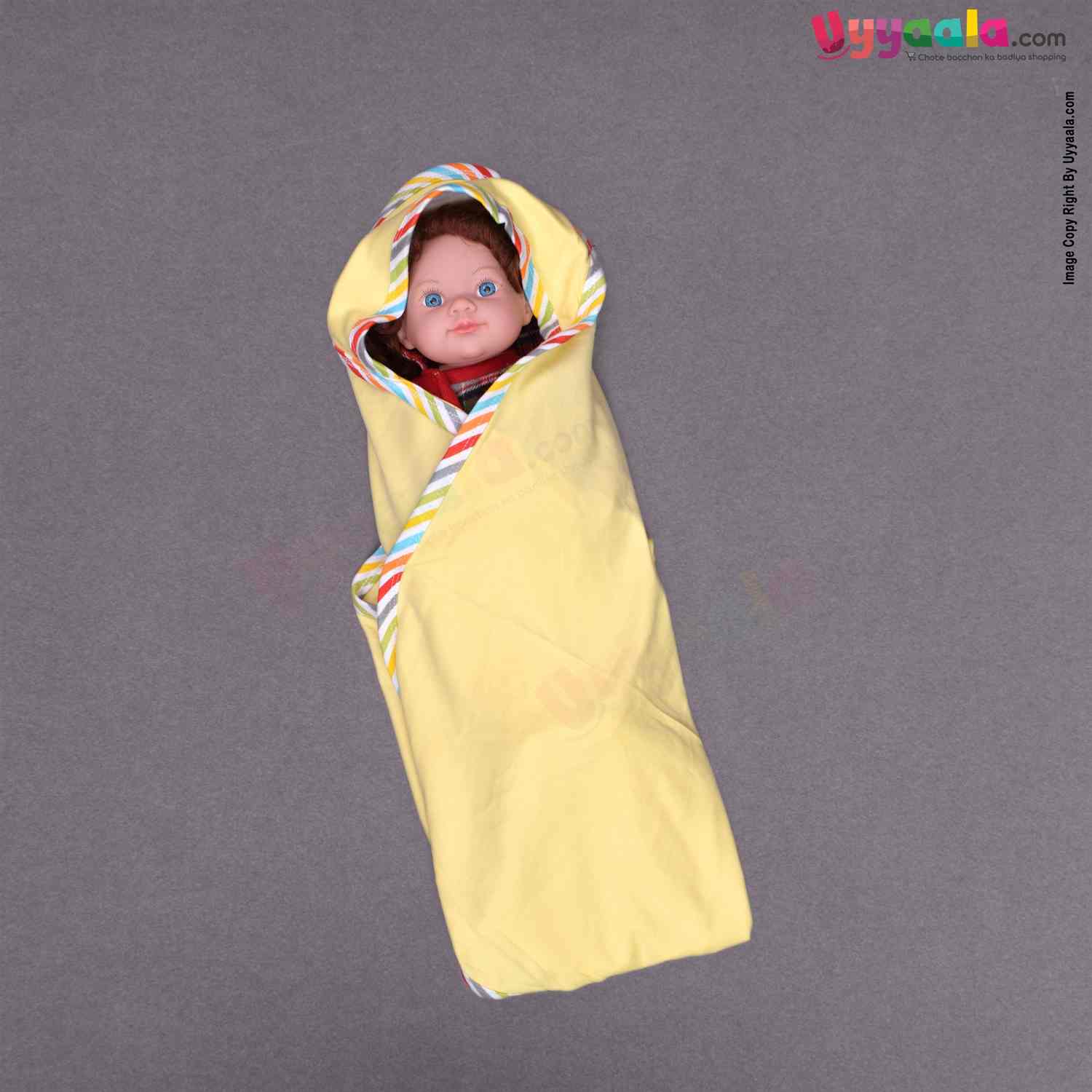 BABY STATION Hooded Single Layer Towel