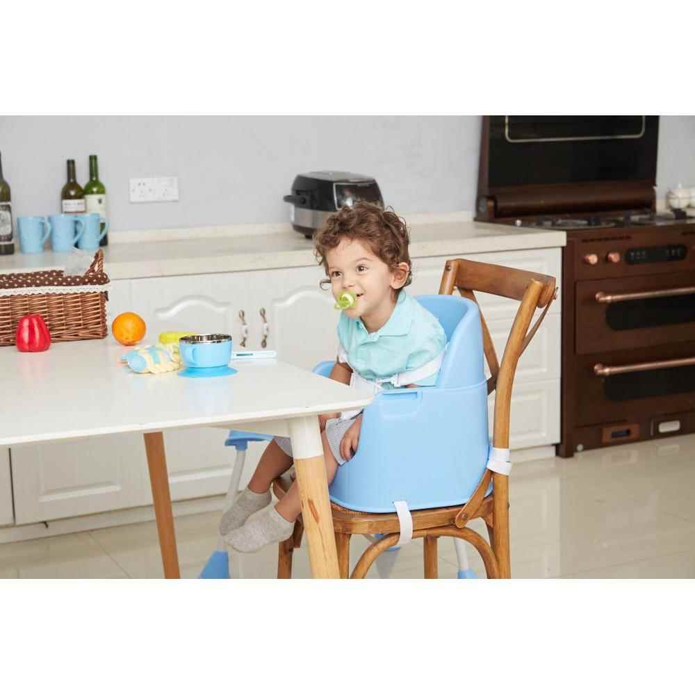 R FOR RABBIT Cherry Berry Grand Convertible 4 in 1 Feeding High Chair for Baby of 6 Month to 7 years