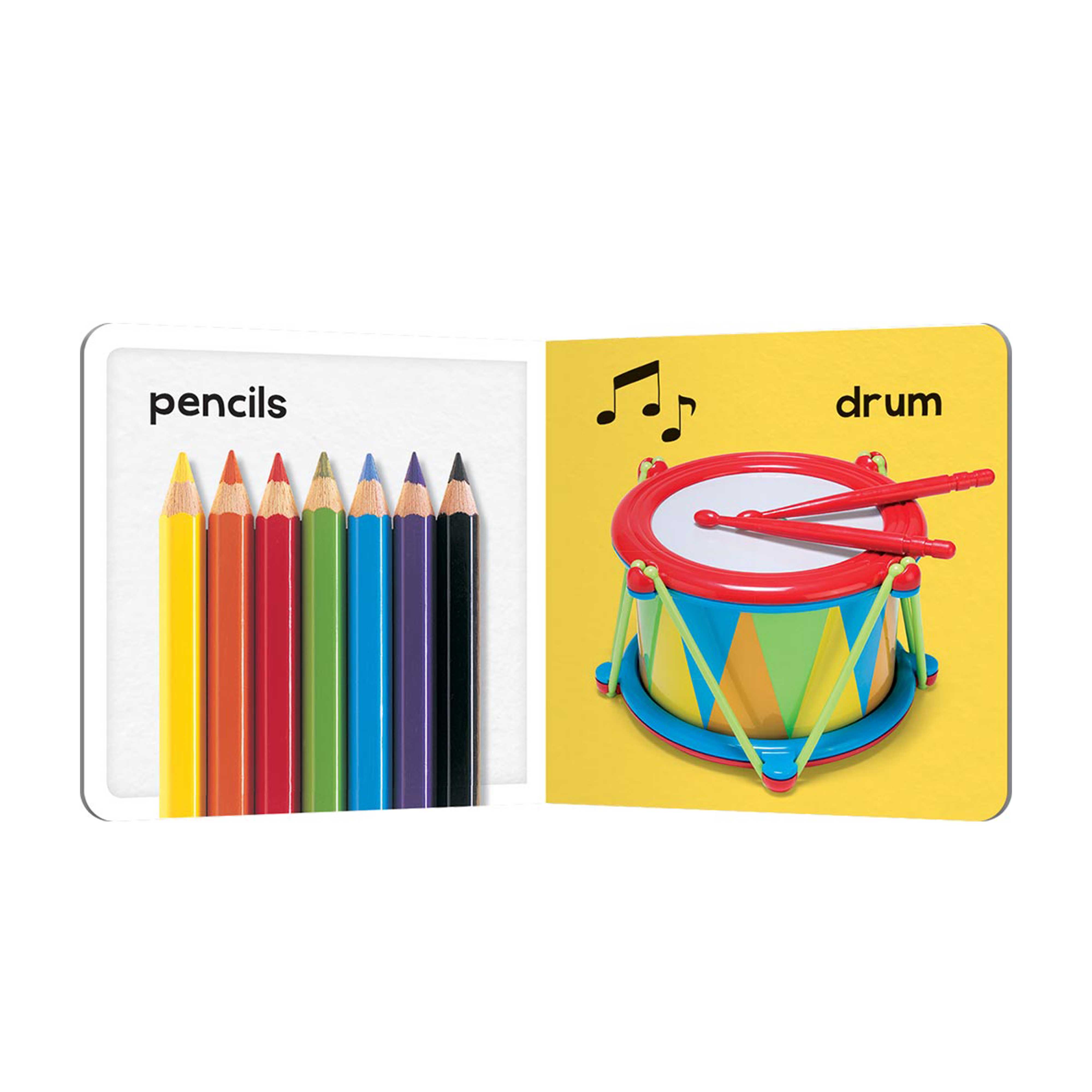 HINKLER Building blocks, my learning library - first words, pack of 8 - 8 volumes, 12 + months