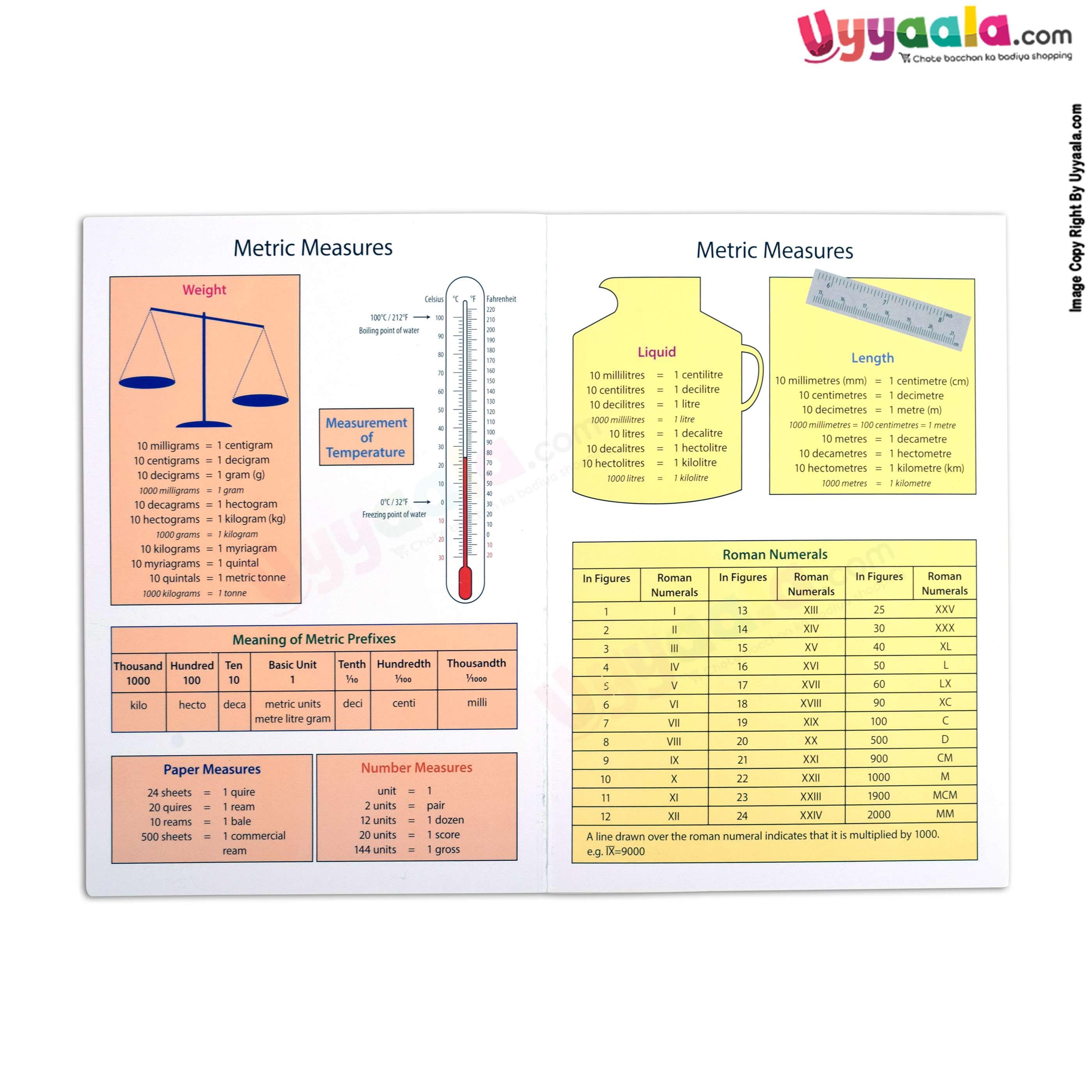Students' book of tables - tables made simple to remember, 5 + years