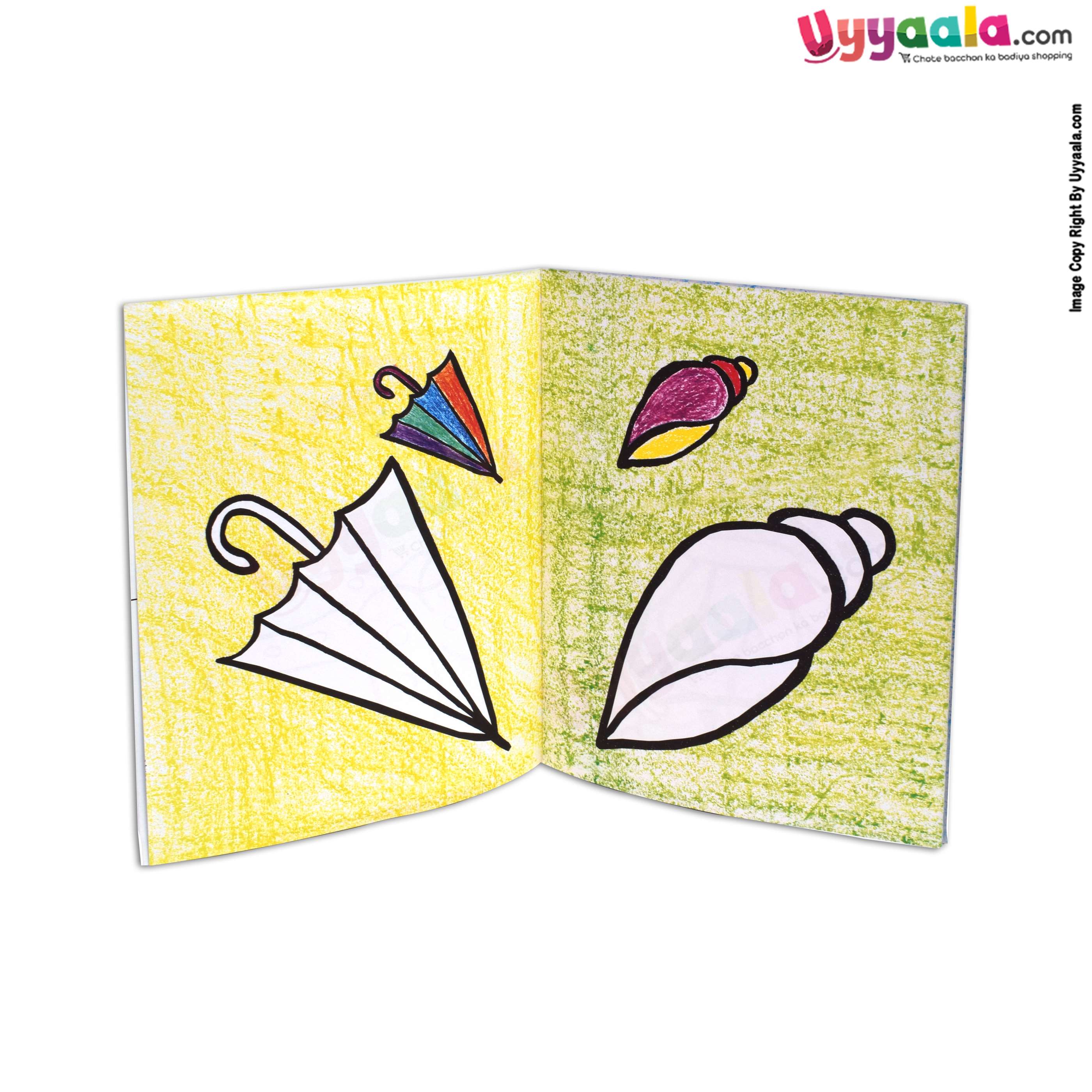 My 1st easy crayon fun books - fun activity books, pack of 4 - 4 volumes (2 - 6 years)