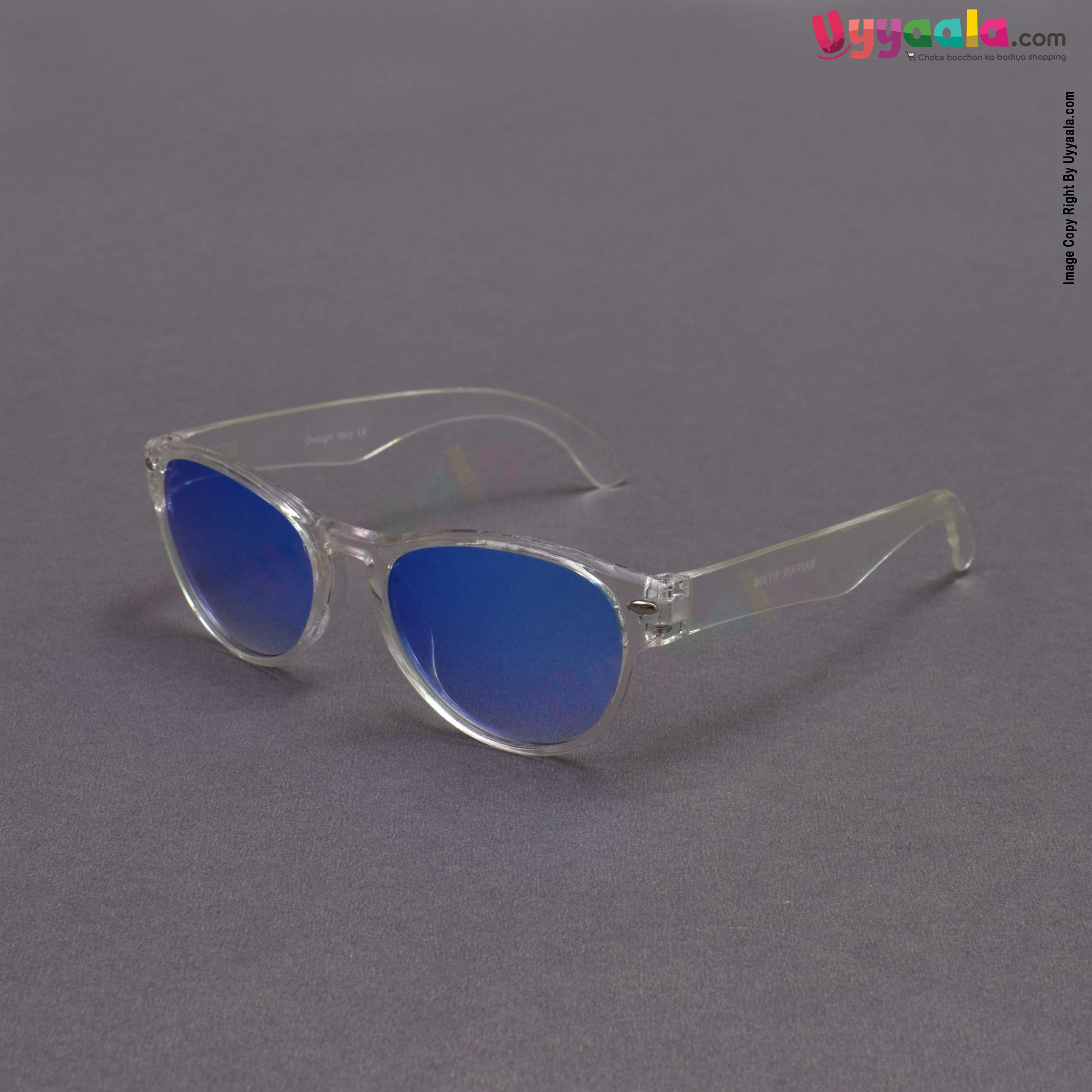 Trendy cat-eye blue shade sunglasses for kids