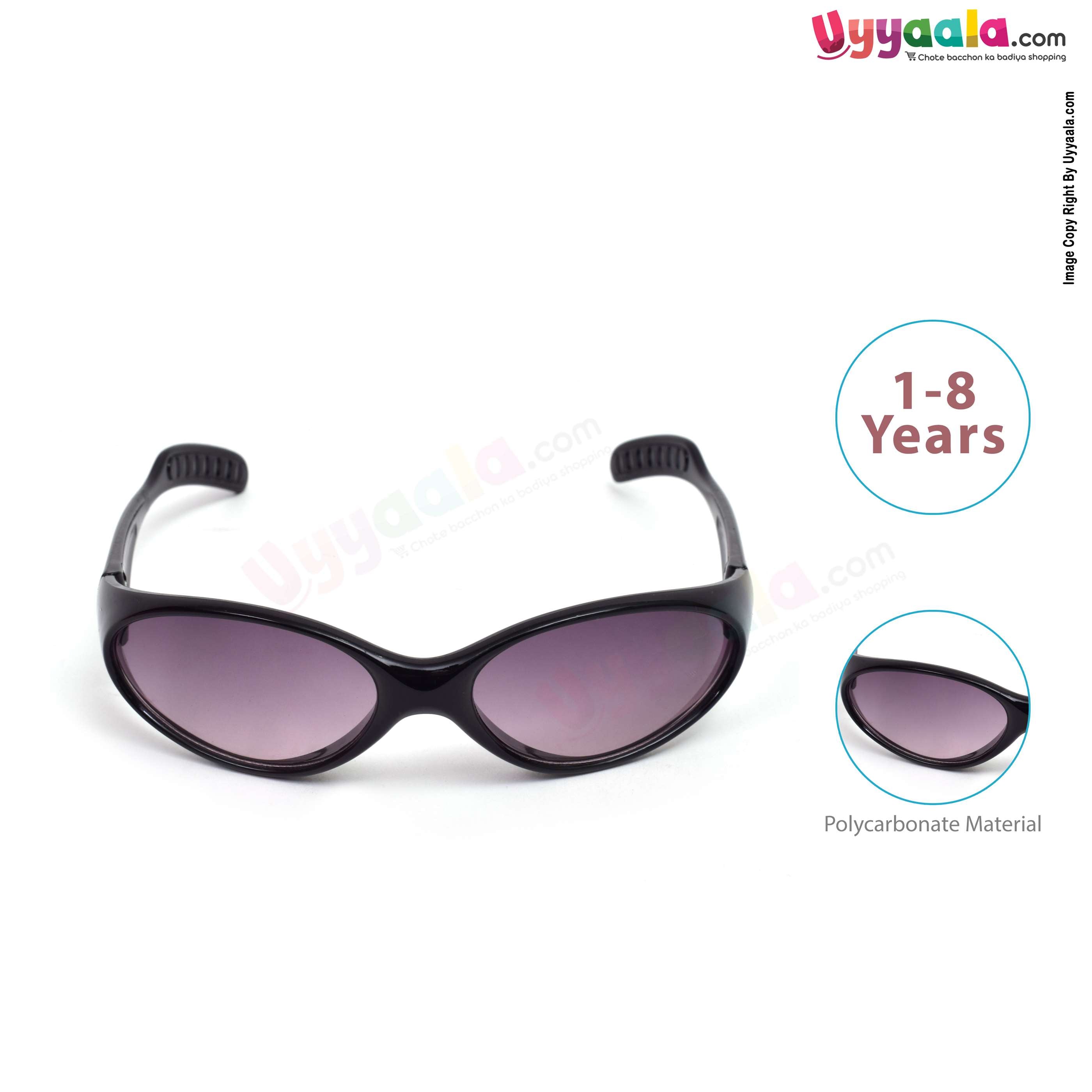 Stylish cat-eye sports sunglasses for kids