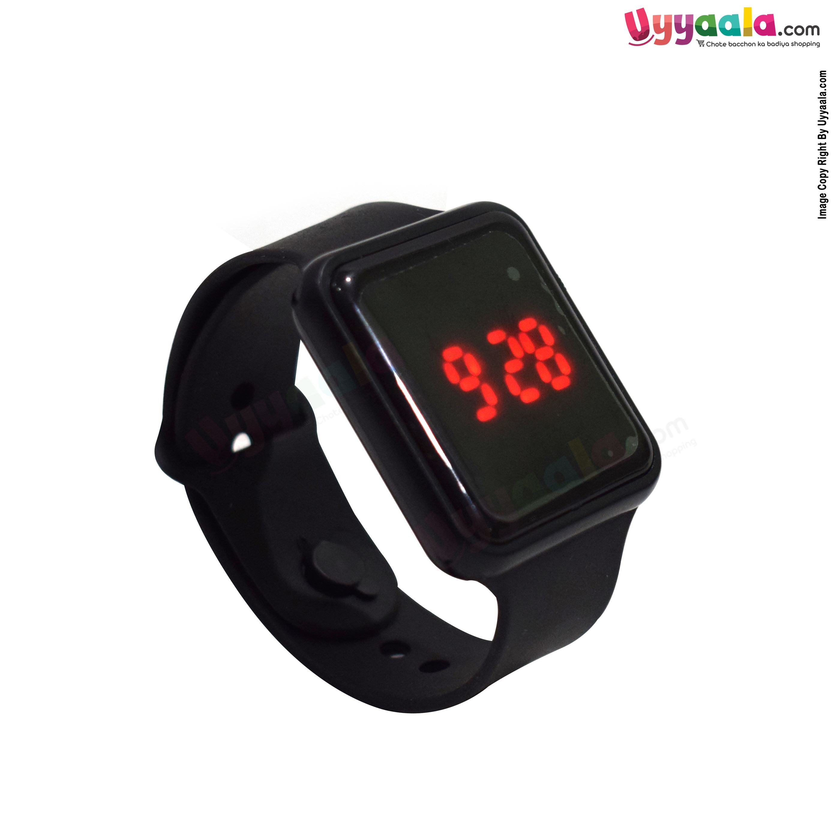 Digital analog led screen watch for kids